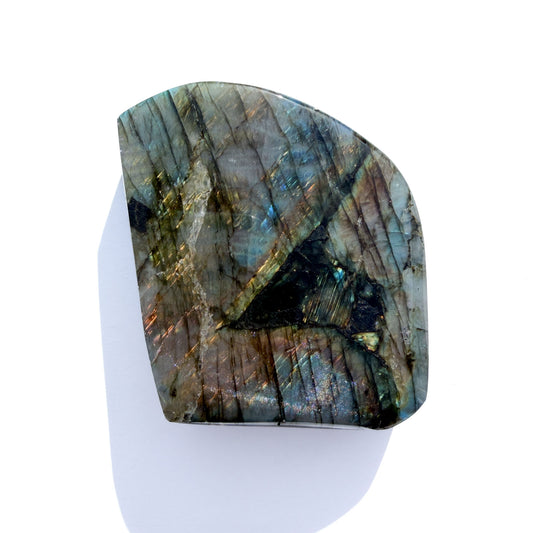Flashy Labradorite Crystal Freeform: Option P