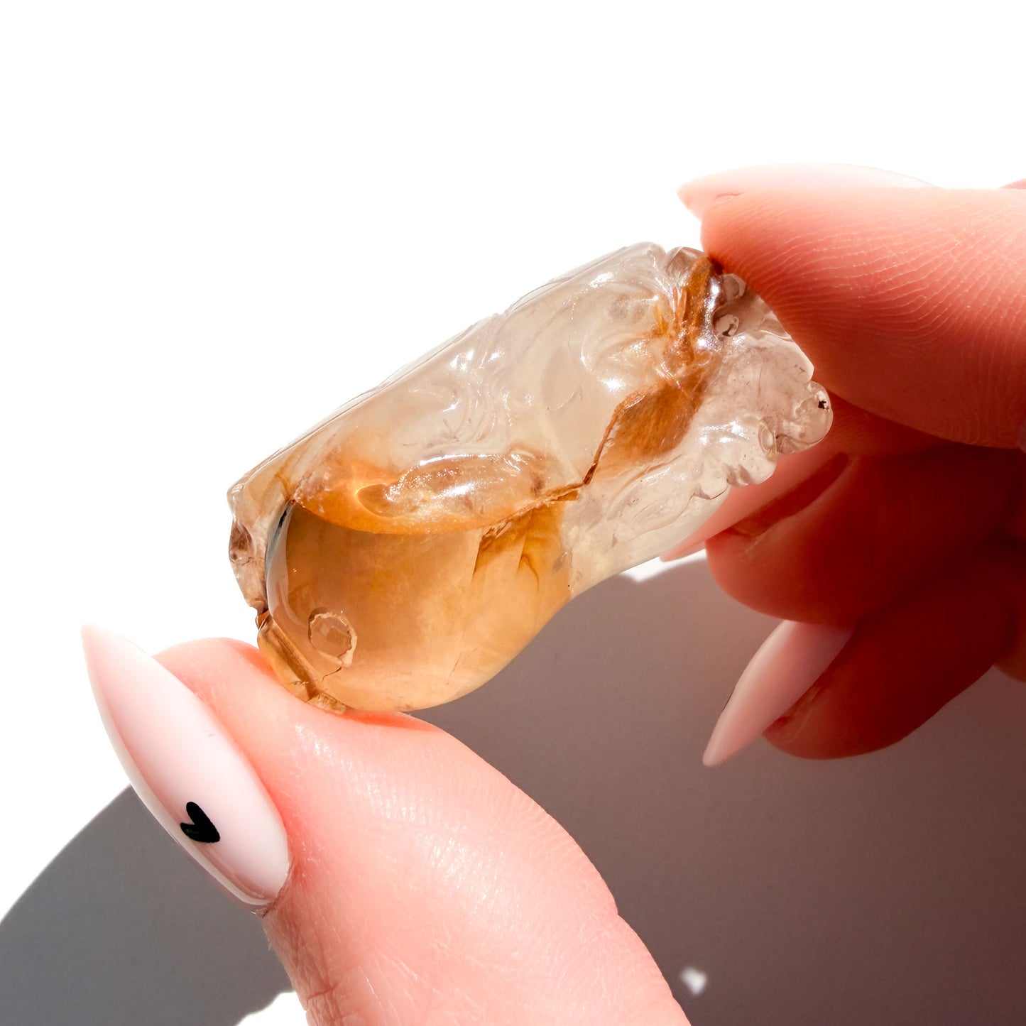 Lucky Golden Healer Manifesting Crystal Pi Xiu