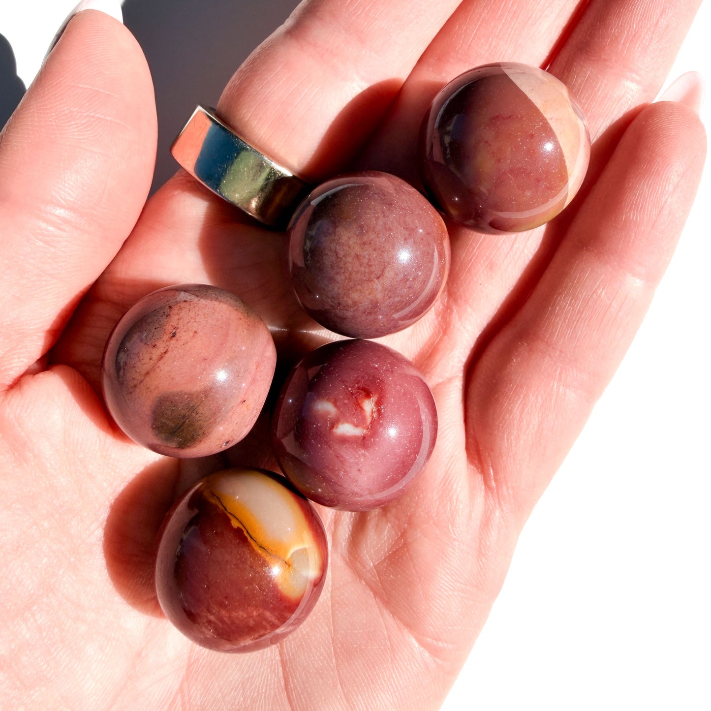 Mookaite Mini Crystal Sphere