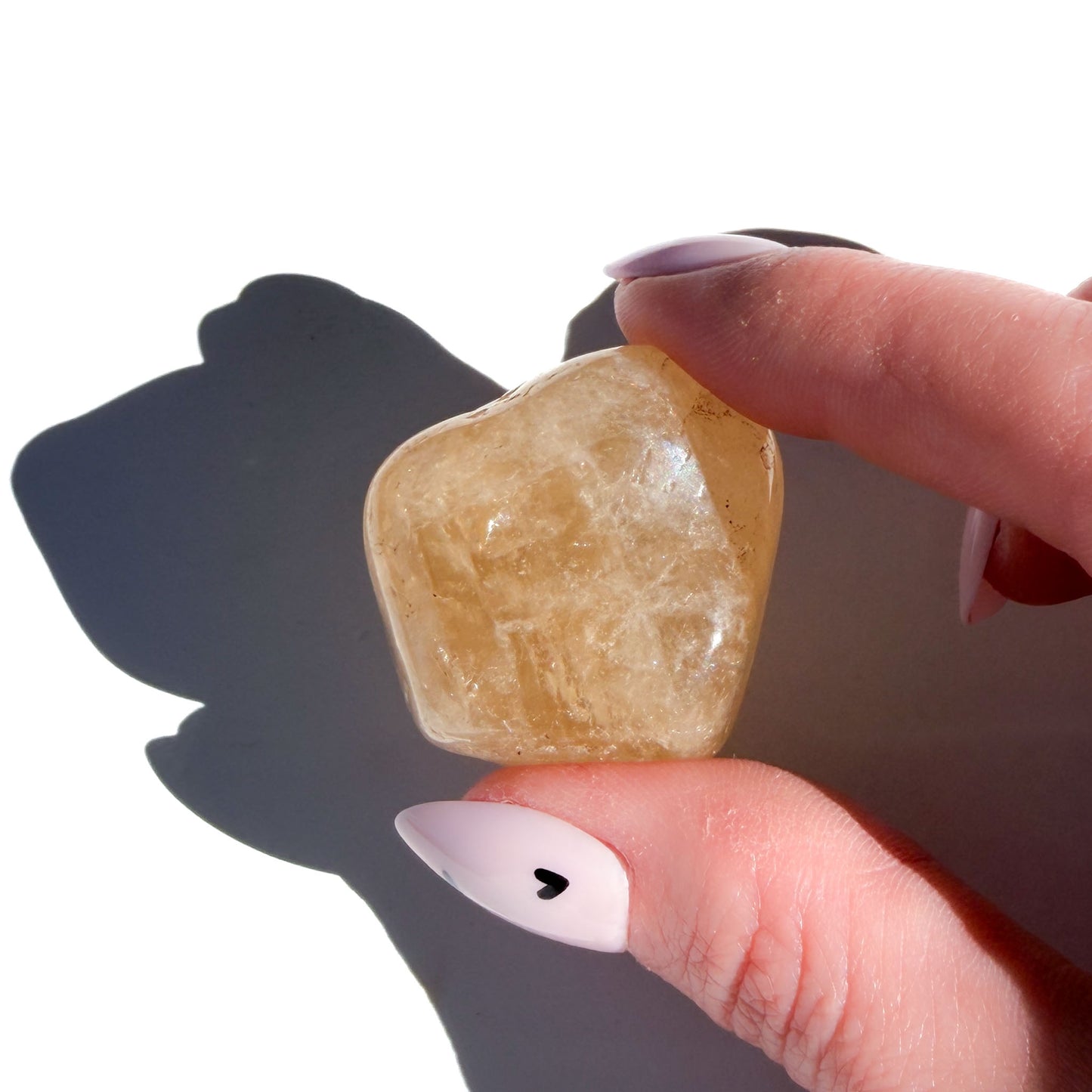 Natural Citrine Crystal Tumble: Pocket Success