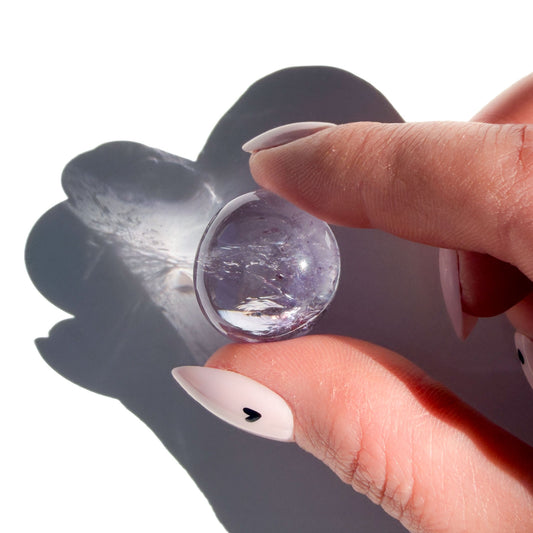 Amethyst Crystal Tumble: Pocket Calm