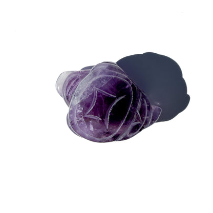 Amethyst Mini Crystal Money Toad: The Aligned One