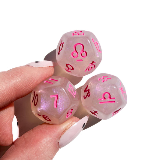 Astro Dice: Pink Milky Way