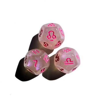 Astro Dice: Pink Milky Way