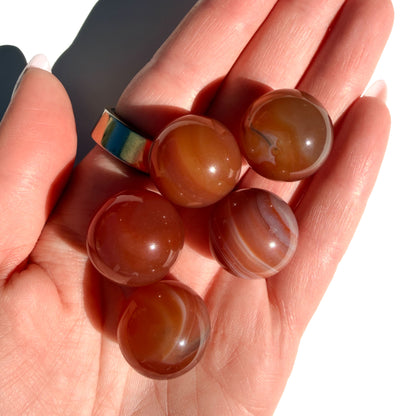 Carnelian Mini Crystal Sphere