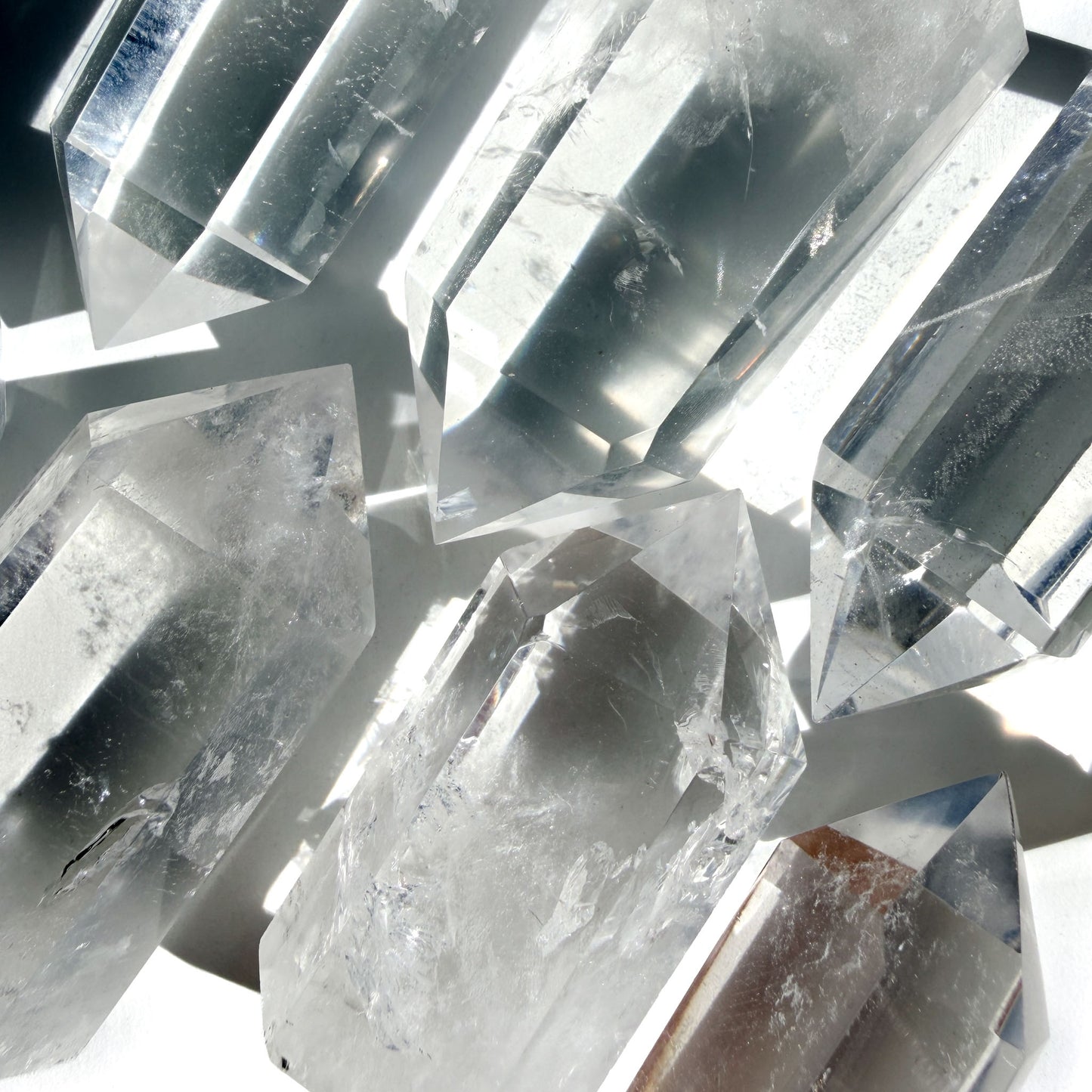 Clear Quartz Crystal Tower
