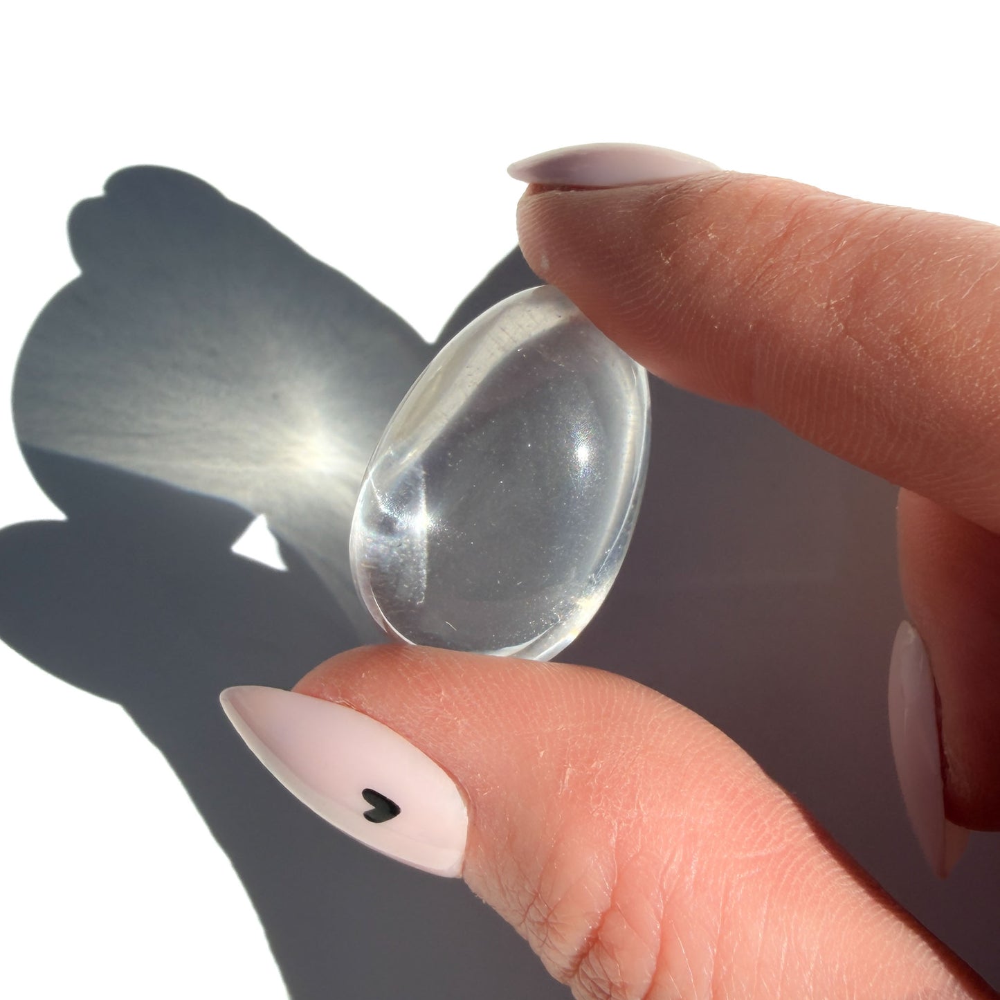 Clear Quartz Crystal Tumble: Pocket Amplifier