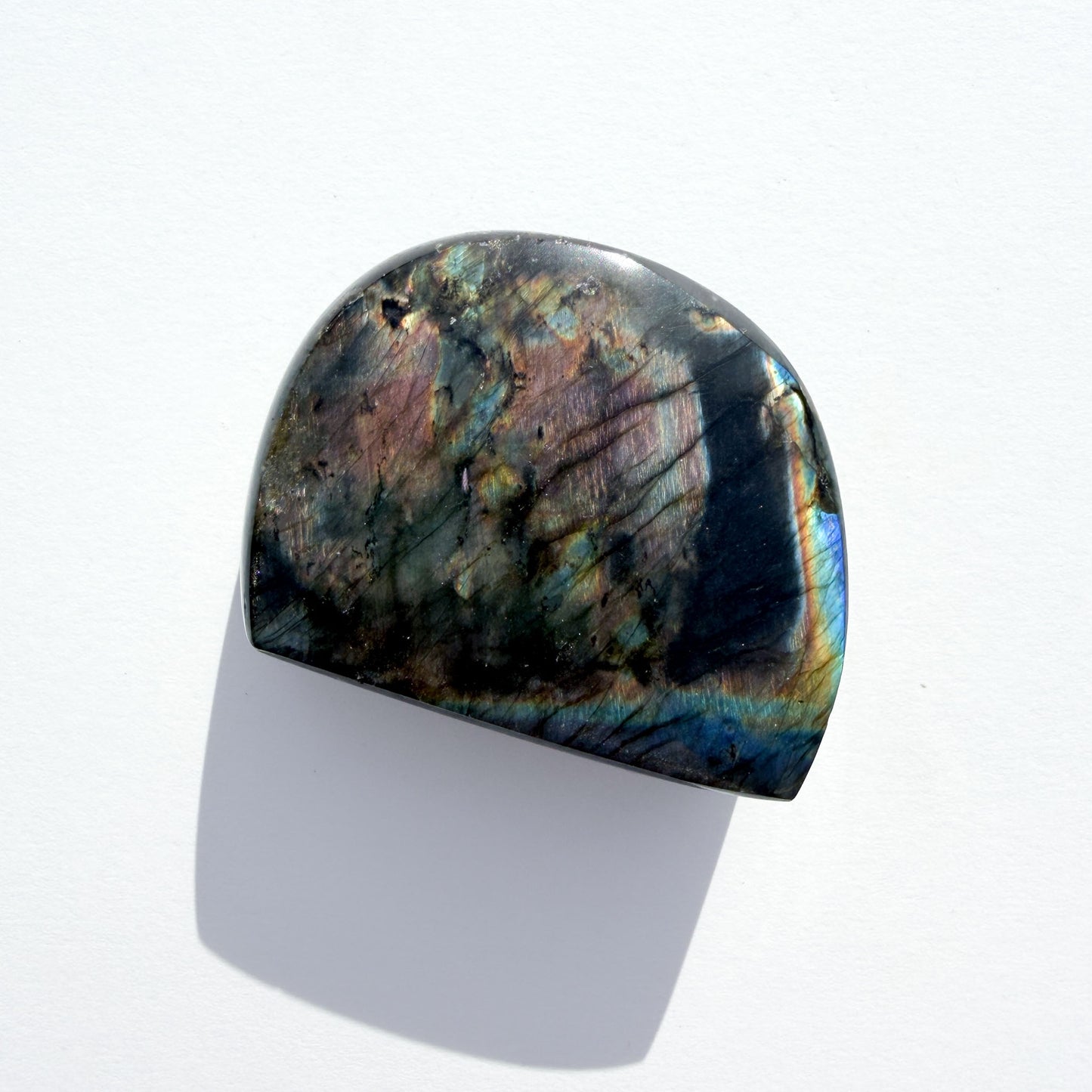 Flashy Labradorite Crystal Freeform: Option C