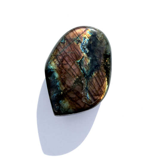 Flashy Labradorite Crystal Freeform: Option L