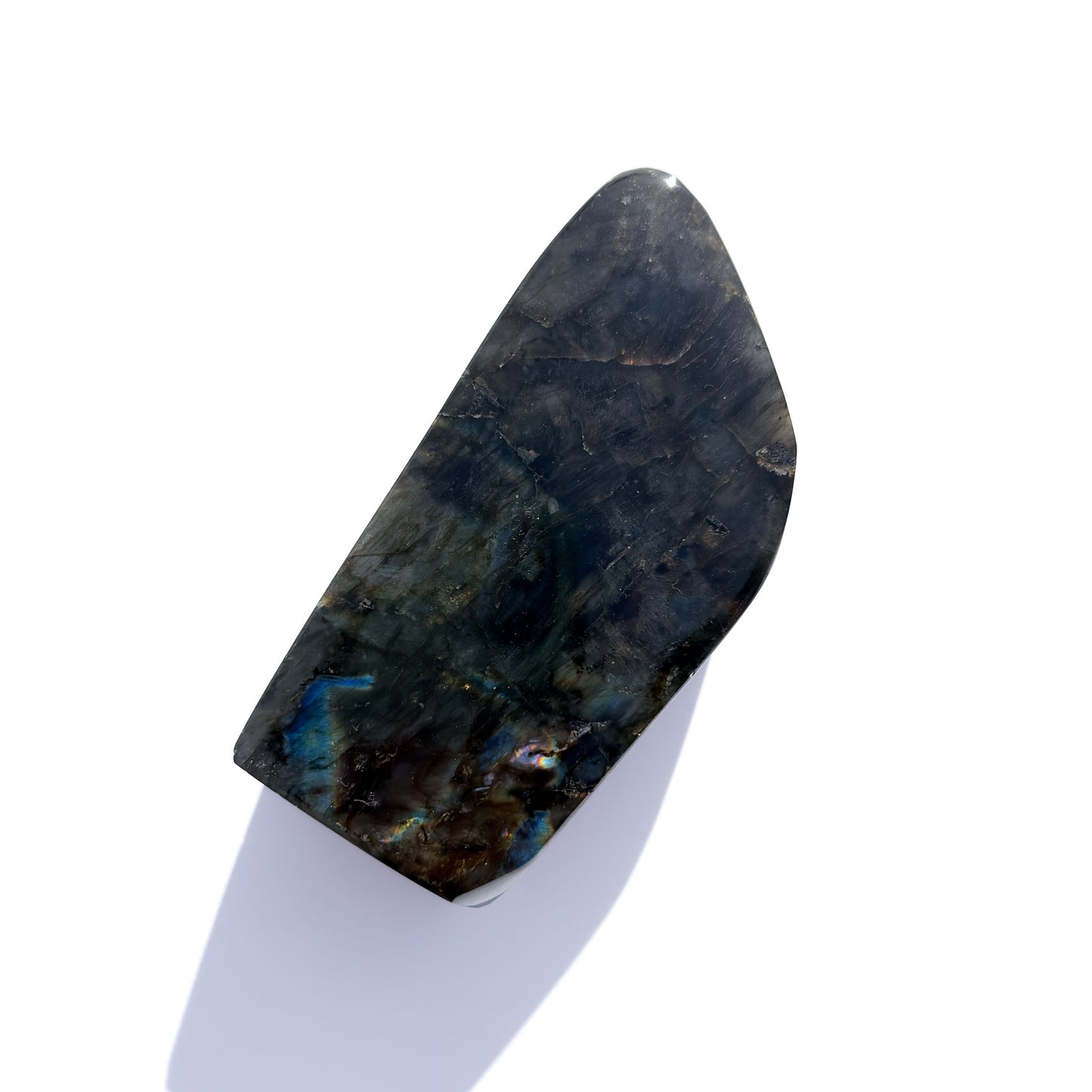 Flashy Labradorite Crystal Freeform: Option M
