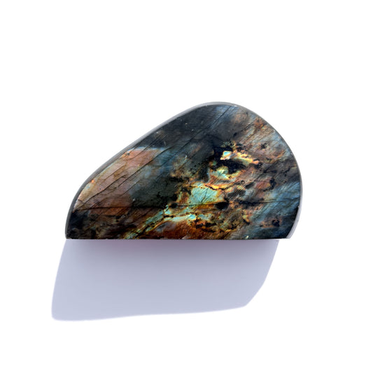 Flashy Labradorite Crystal Freeform: Option N