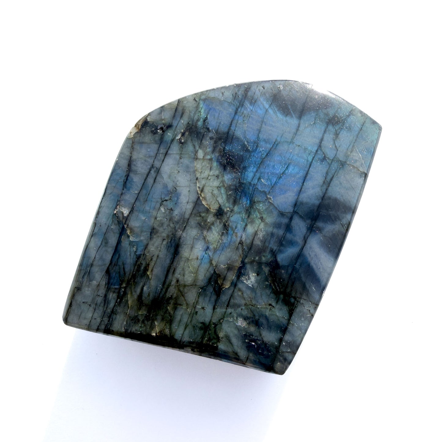 Flashy Labradorite Crystal Freeform: Option P