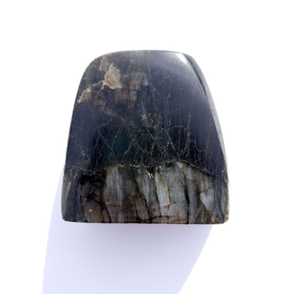 Flashy Labradorite Crystal Freeform: Option Q