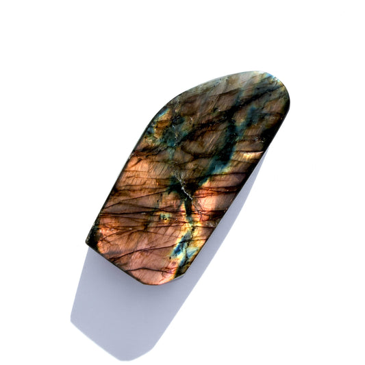 Flashy Labradorite Crystal Freeform: Option E