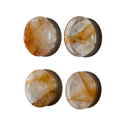 Golden Healer Crystal Worry Stone: Pocket Transformation