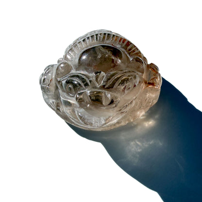 Golden Rutile Mini & Standard Size Crystal Money Toad: The Abundance Amplifier