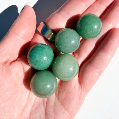 Green Aventurine Mini Crystal Sphere