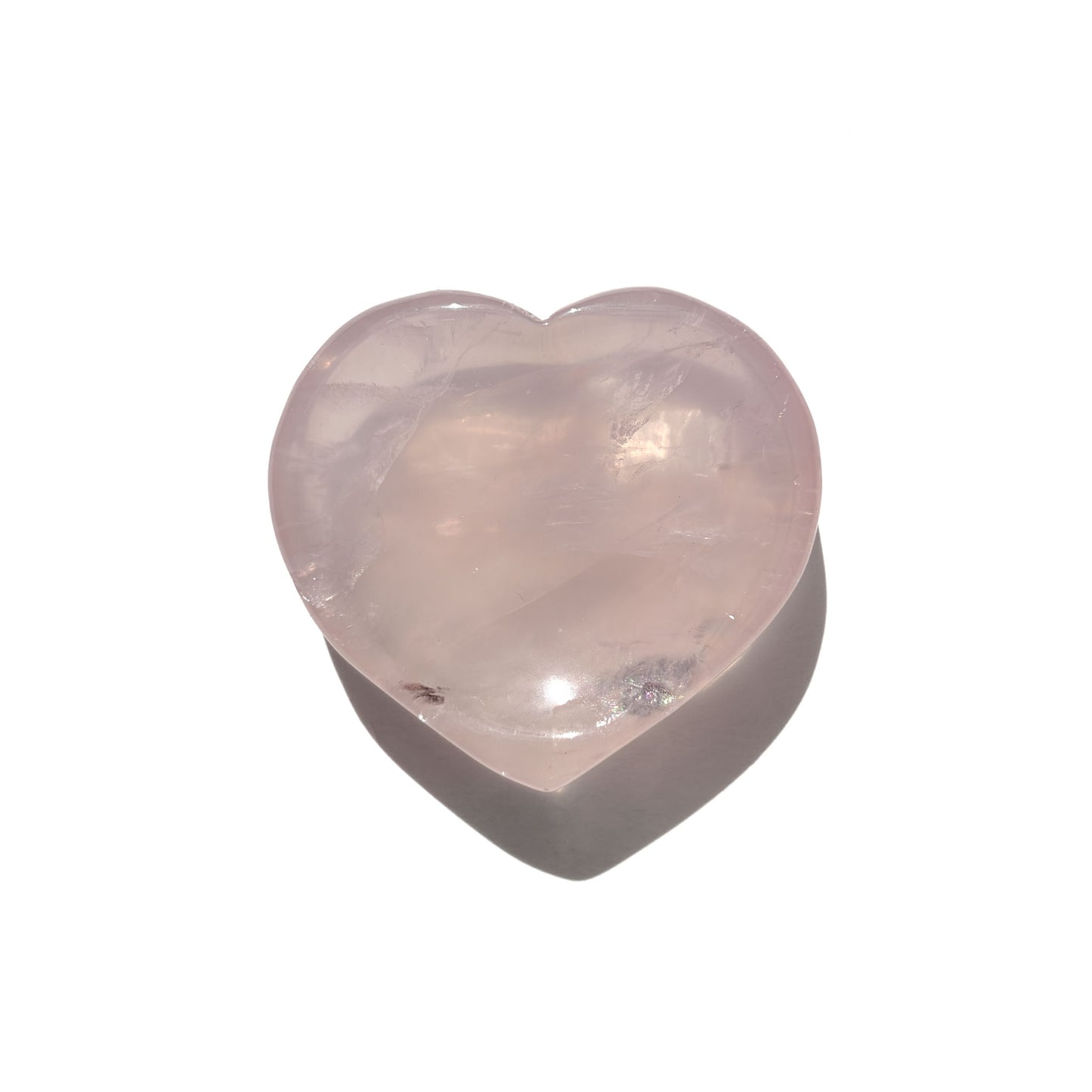 Jelly Rose Quartz Crystal Ring Dish