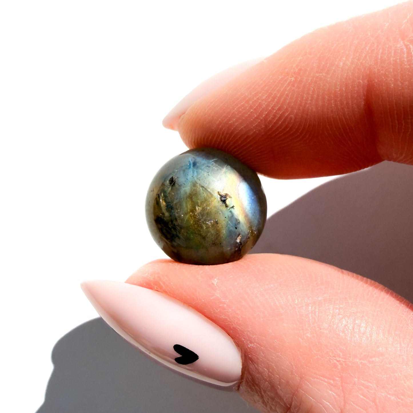 High Flash Labradorite Extra Mini Sphere