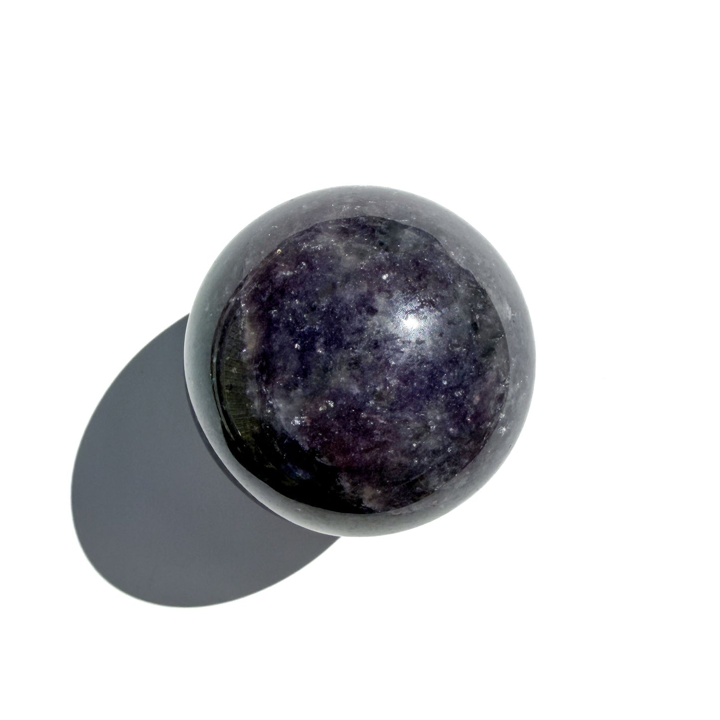 Lepidolite Crystal Sphere