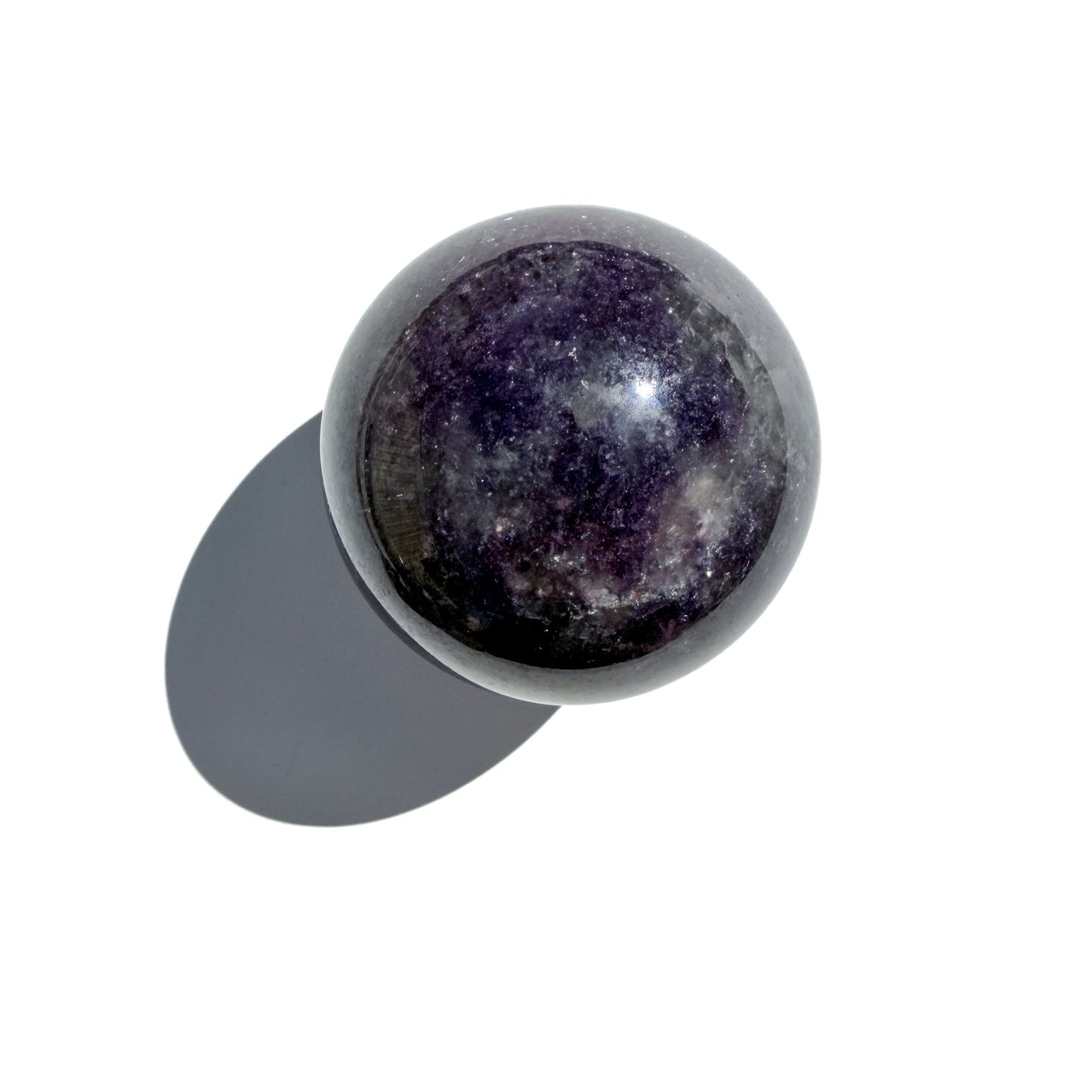 Lepidolite Crystal Sphere