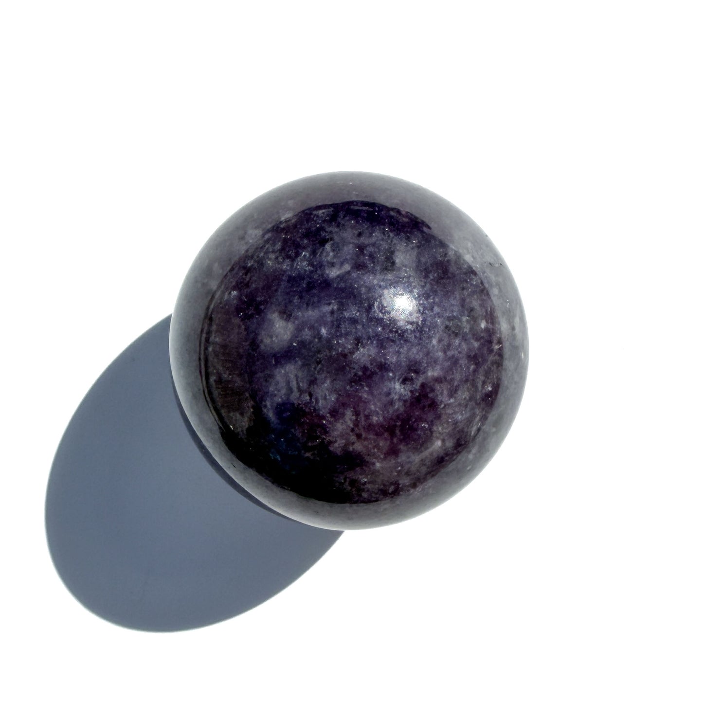 Lepidolite Crystal Sphere