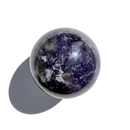 Lepidolite Crystal Sphere