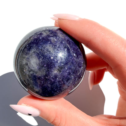Lepidolite Crystal Sphere