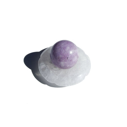 Lepidolite Mini Crystal Sphere