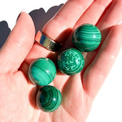 Malachite Mini Crystal Sphere