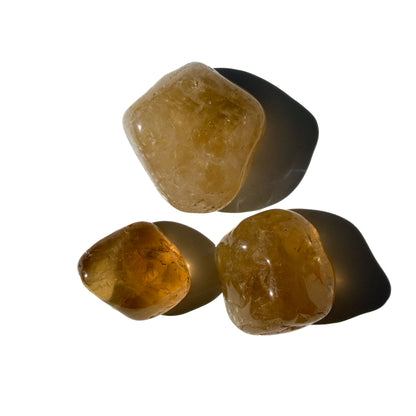 Natural Citrine Crystal Tumble: Pocket Success