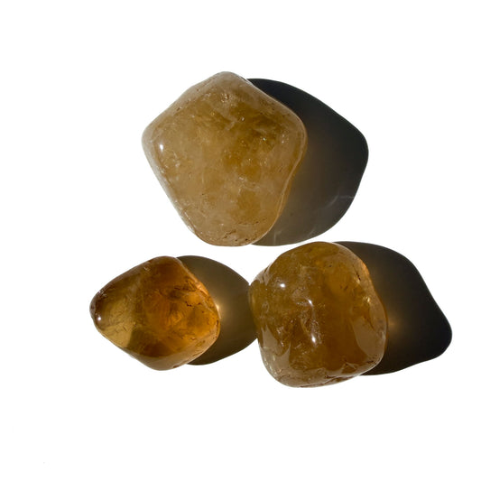 Natural Citrine Crystal Tumble: Pocket Success