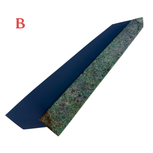 Ruby Zoisite Crystal Tower