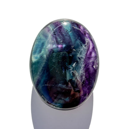 Rainbow Fluorite Small Crystal Palmstone