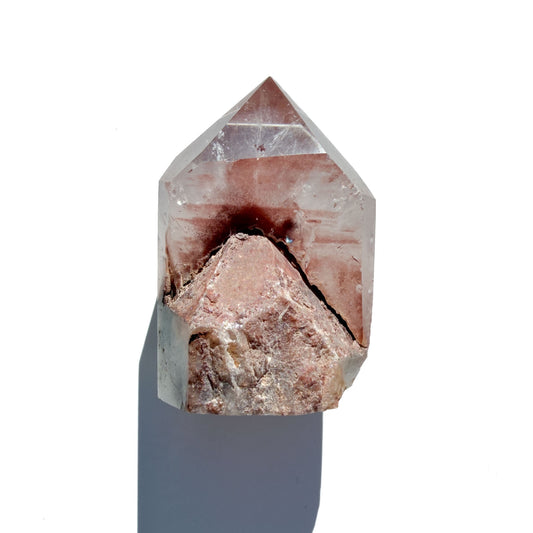 Red Phantom Quartz Crystal Freeform: Option B