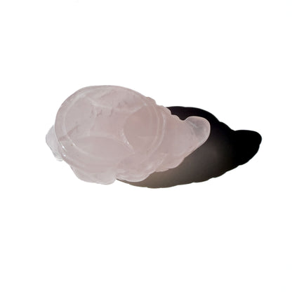 Rose Quartz Mini Crystal Money Toad: The Harmoniser
