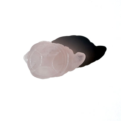 Rose Quartz Mini Crystal Money Toad: The Harmoniser