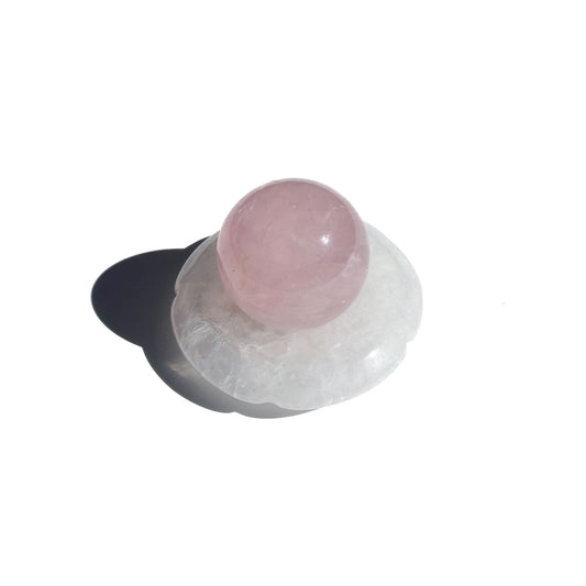 Rose Quartz Mini Crystal Sphere