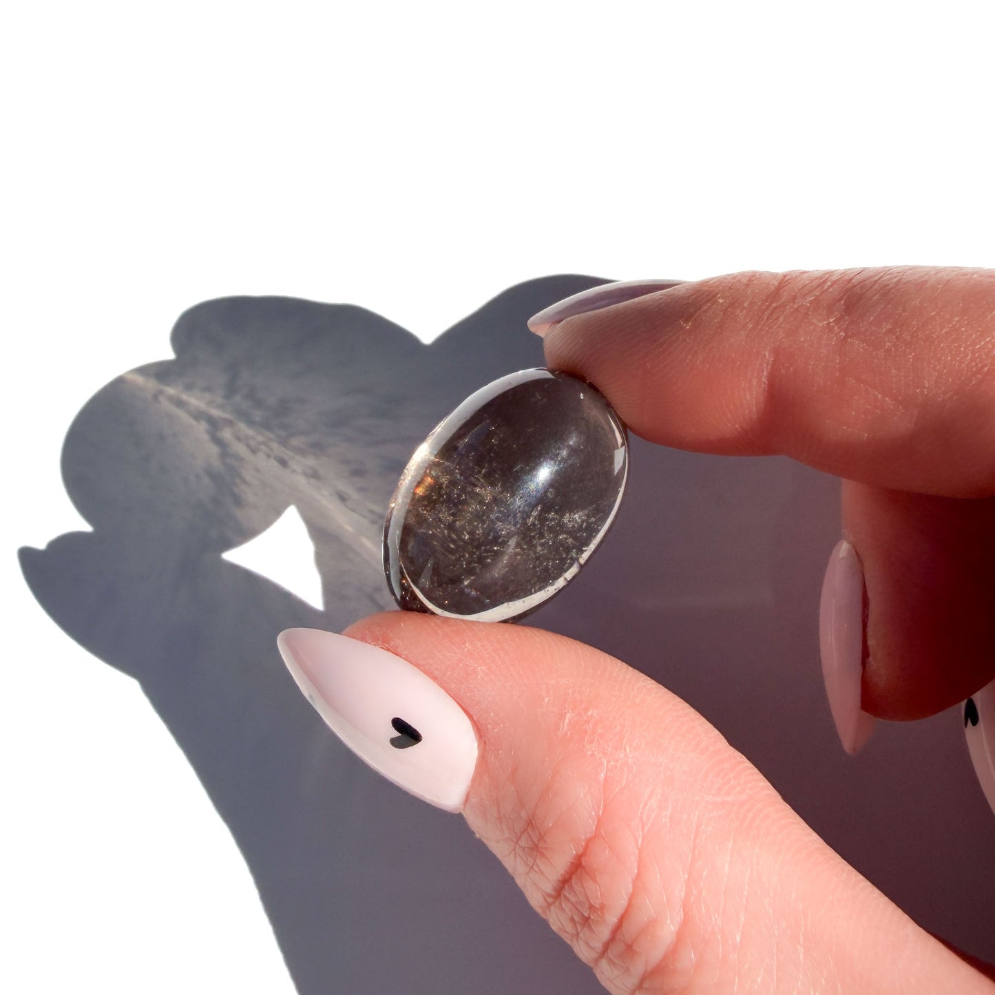 Smoky Quartz Crystal Tumble: Pocket Protector