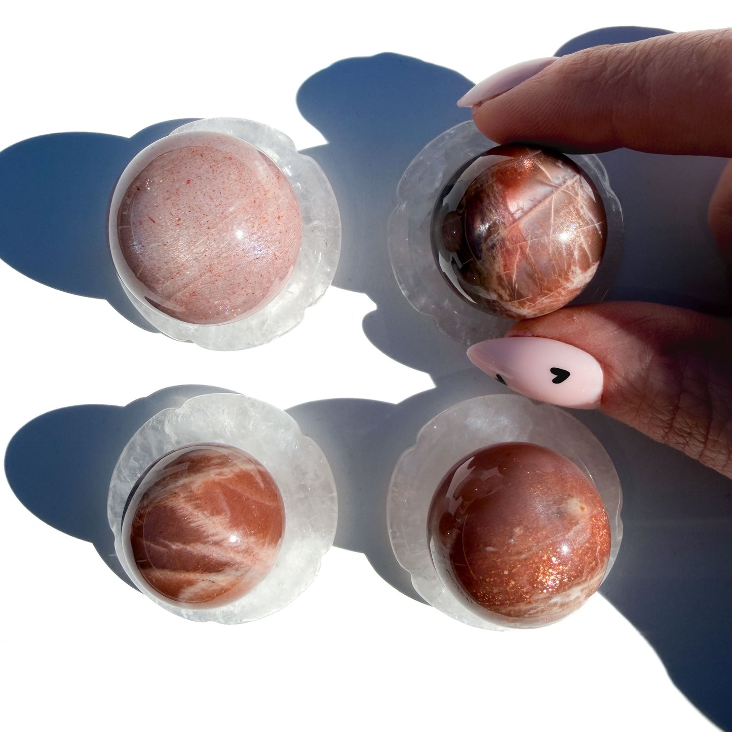 Sunstone Crystal Sphere