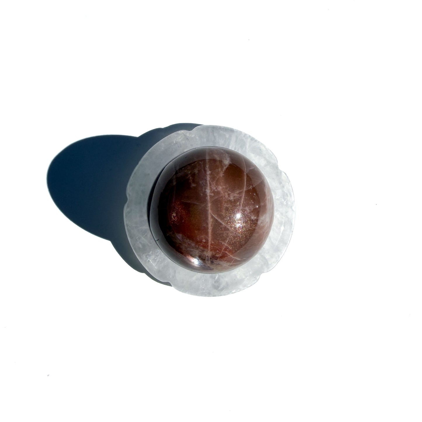 Sunstone Crystal Sphere