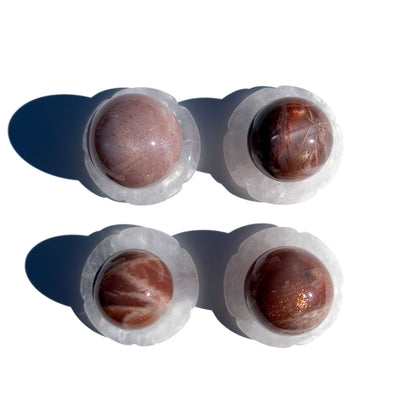 Sunstone Crystal Sphere